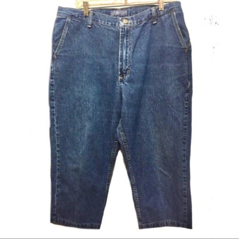 Wrangler Vintage High Rise Bareback Capri Jeans 16